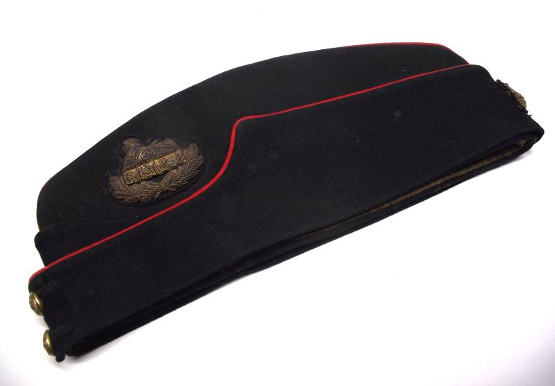 Gloucestershire Regiment Officers Side Cap with Bullion Insignia. Hawkes and Co Ltd.