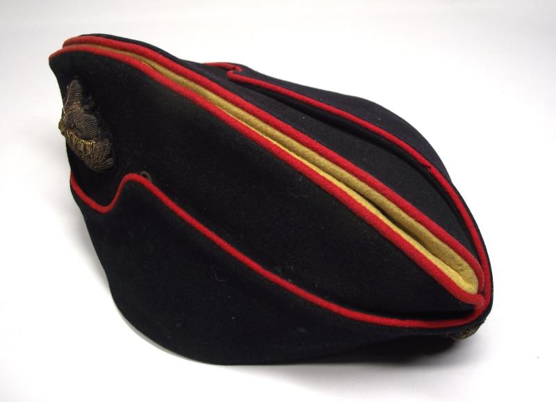 Gloucestershire Regiment Officers Side Cap with Bullion Insignia. Hawkes and Co Ltd.