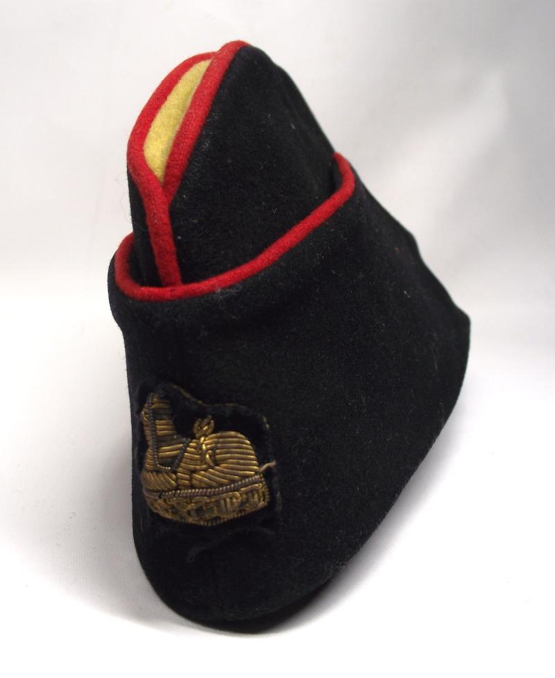 Gloucestershire Regiment Officers Side Cap with Bullion Insignia. Hawkes and Co Ltd.