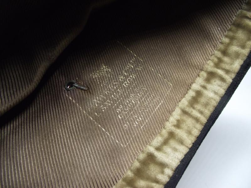 Gloucestershire Regiment Officers Side Cap with Bullion Insignia. Hawkes and Co Ltd.