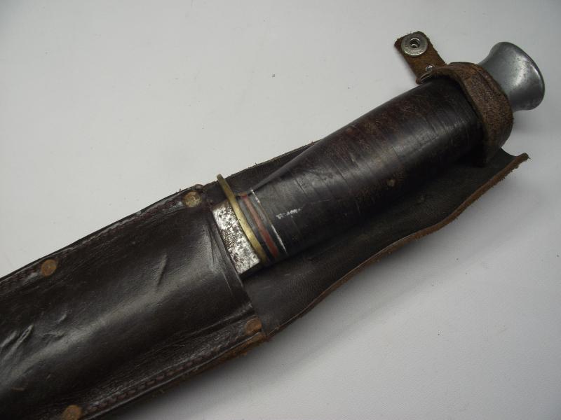 Large Vintage Sheath Knife. Rodgers.