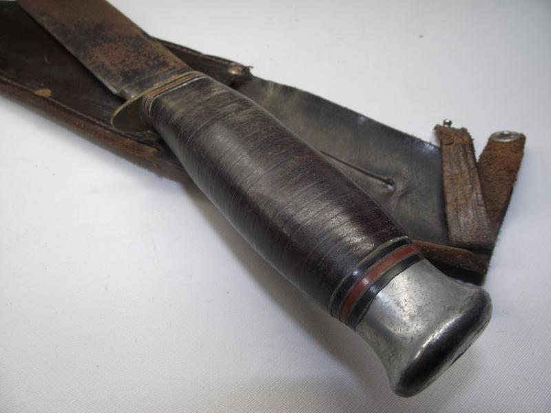 Large Vintage Sheath Knife. Rodgers.