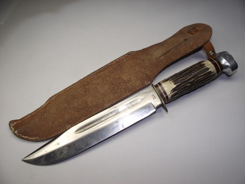 Large Vintage Sheath Knife. Spesco Germany.