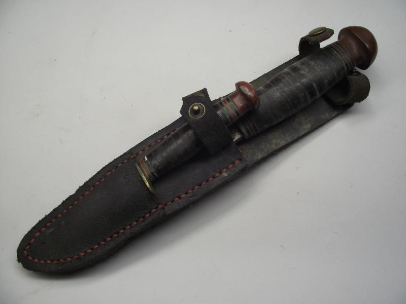 Vintage Sheath Knife Pair. Rodgers.