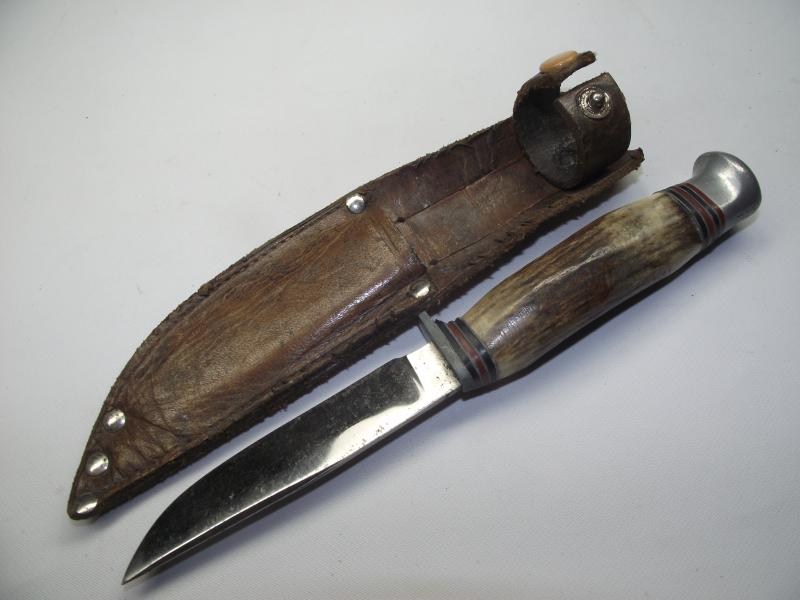 Vintage Sheath Knife. Johnson.