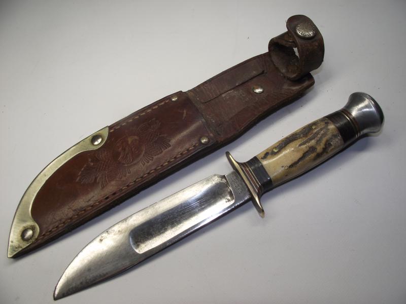 Vintage Sheath Knife. Rholnberg,Sweden.