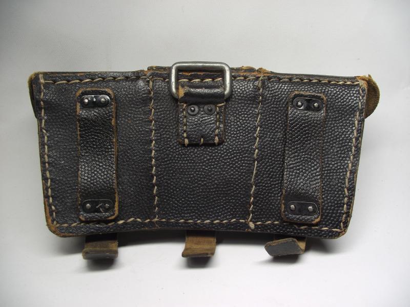 WW2 German K98 Leather Ammo Pouch.
