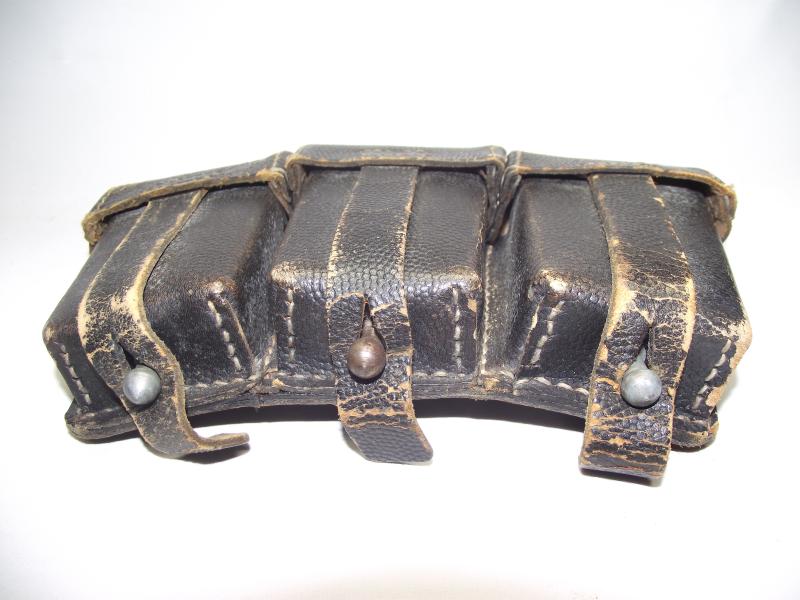 WW2 German K98 Leather Ammo Pouch.