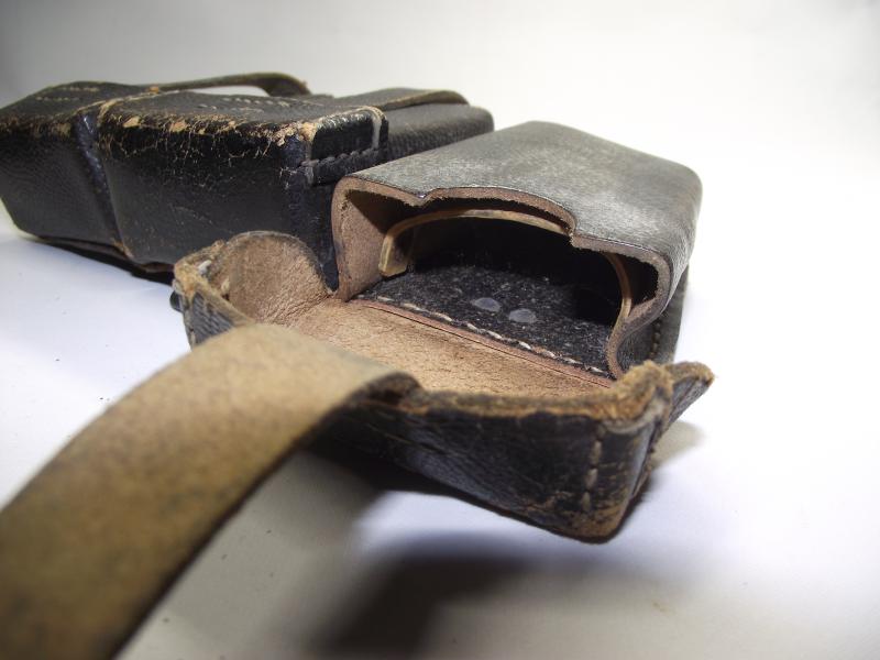 WW2 German K98 Leather Ammo Pouch.