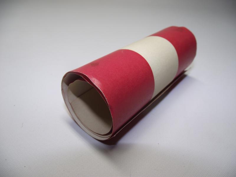 Hitler Youth DJH Donation Tin ''Wrap Round'' Paper Label.