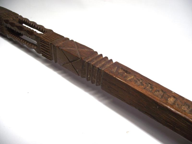 British POW Souvenir Walking Stick. Milag/Westertimke, 1944.