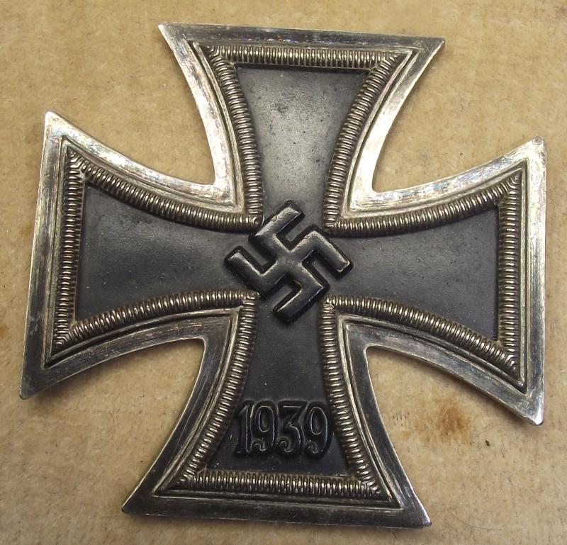 WW2 German Boxed Iron Cross 1st Class. MM15, Fredrich Orth.