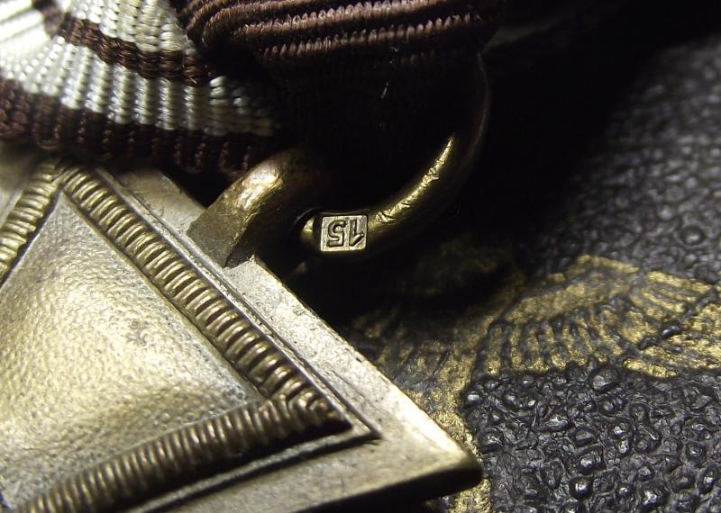 WW2 Boxed Bronze NSDAP Long Service Medal and Ribbon Bar, MM/15-Fredich Orth.