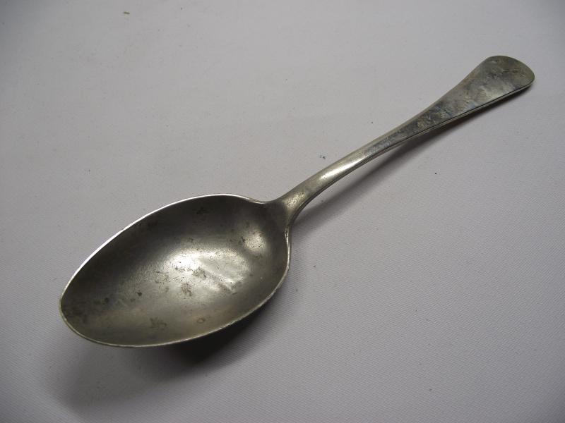 WW2 British Army Spoon with Service Number.
