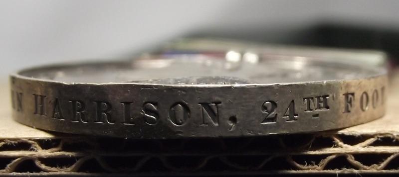 Victorian 24th Foot Talavera 4 Bar Military General Service Medal (MGSM) NO PAYPAL PAYMENTS!