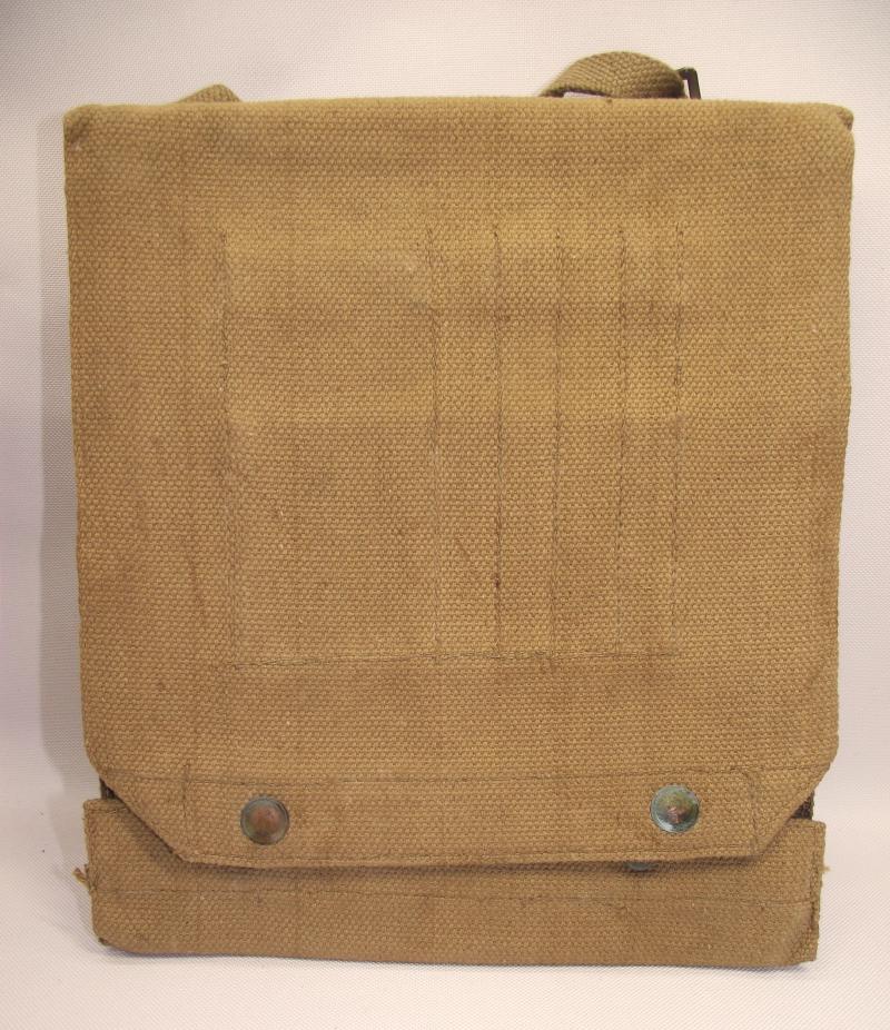 British Army Map Case, 1945 with Overlays.