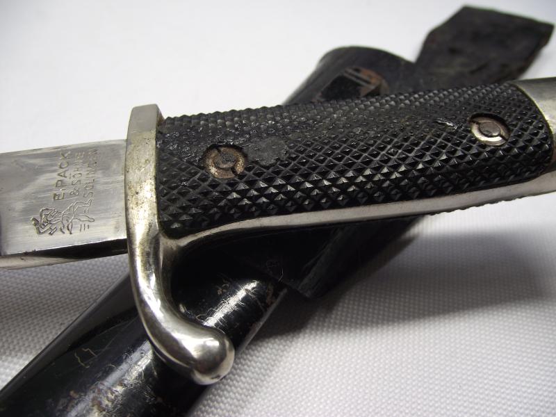 WW2 German Dress Bayonet. E.Pack & Sohn.