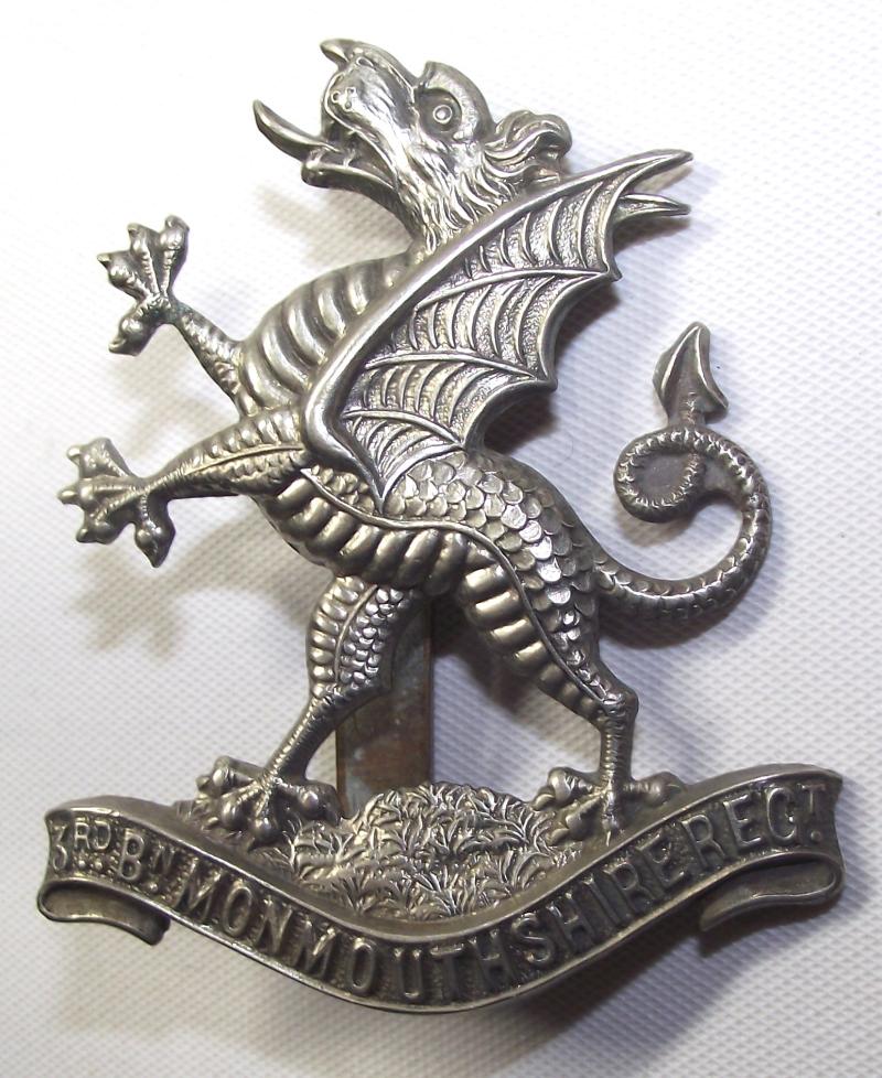 3rd Battalion Monmouthshire Regiment Cap Badge.