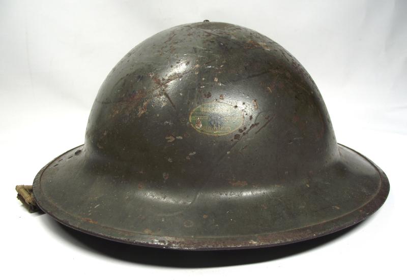 1941 Dated MK2 Factory Helmet. Battery Sumhelm.