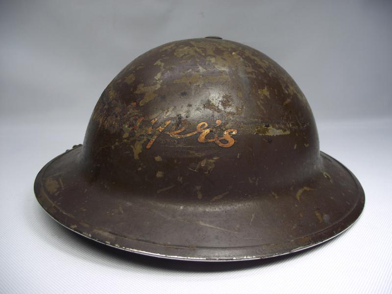 1939 Dated MK2 Factory Helmet. Player's Tobacco.