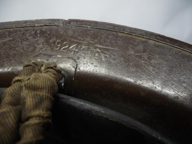 1939 Dated MK2 Factory Helmet. Player's Tobacco.