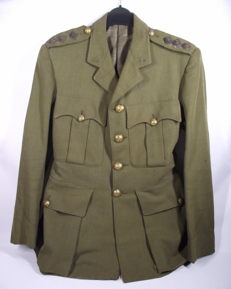 WW2 Welch Regiment SD Jacket. Field Used.