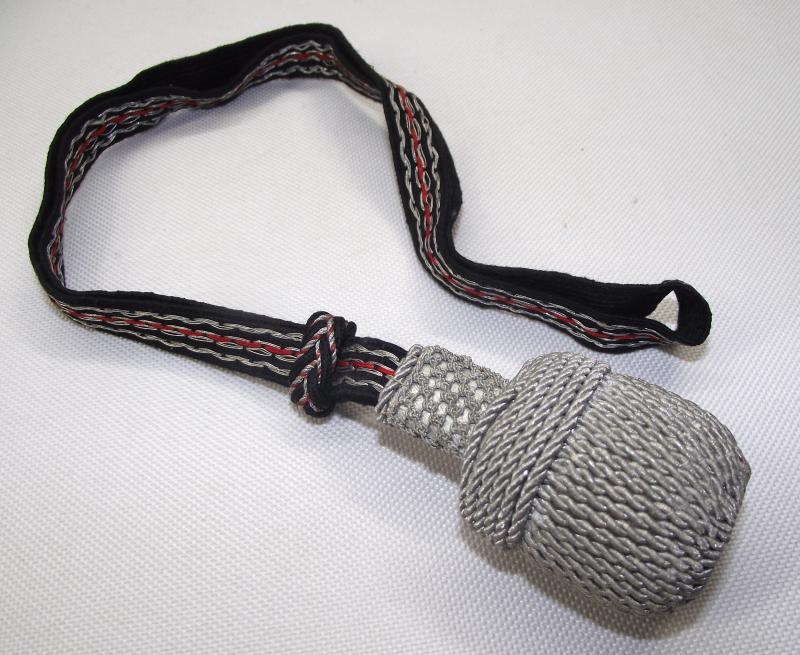 WW2 German Police Bayonet Troddel, Knot.