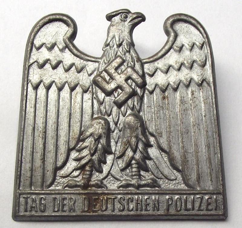 Tag Der Deutschen Polizei Event Badge/Tinnie.