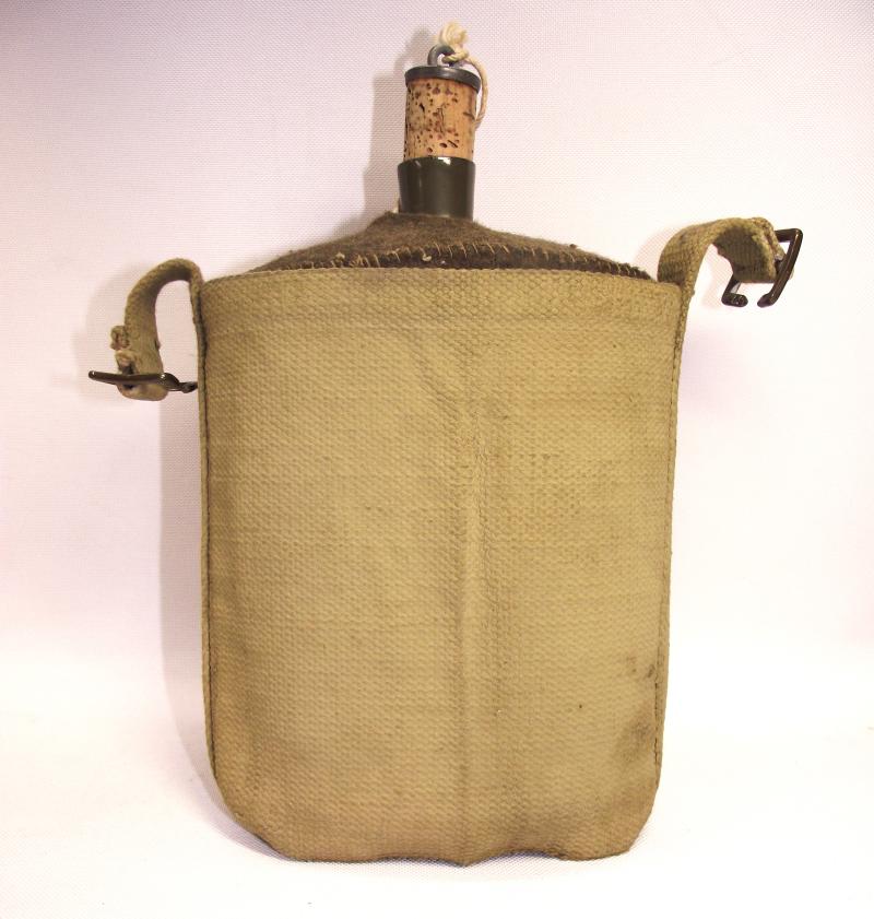 British 1944 Dated Army Water Bottle/ Canteen.
