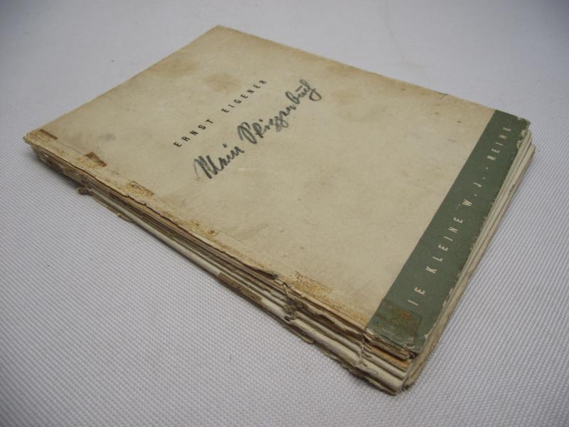 WW2 German War Artist Ernst Eigener Book. 1942.