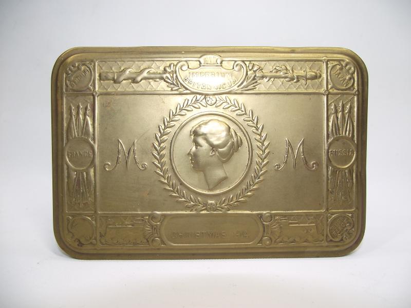 WW1 1914 Princess Mary Christmas Gift Tin.