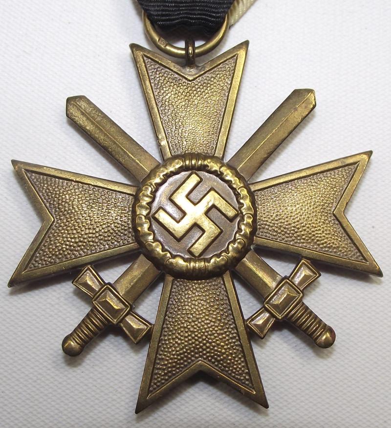 War Merit Cross with Swords. MM6 Fritz Zimmermann.