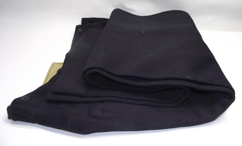 Vintage British Police Heavy Wool Trousers.