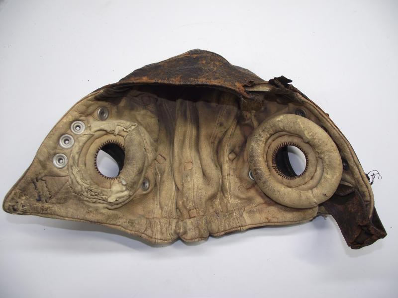 Early ''C-Type'' Flying Helmet with Bennett Buckle.