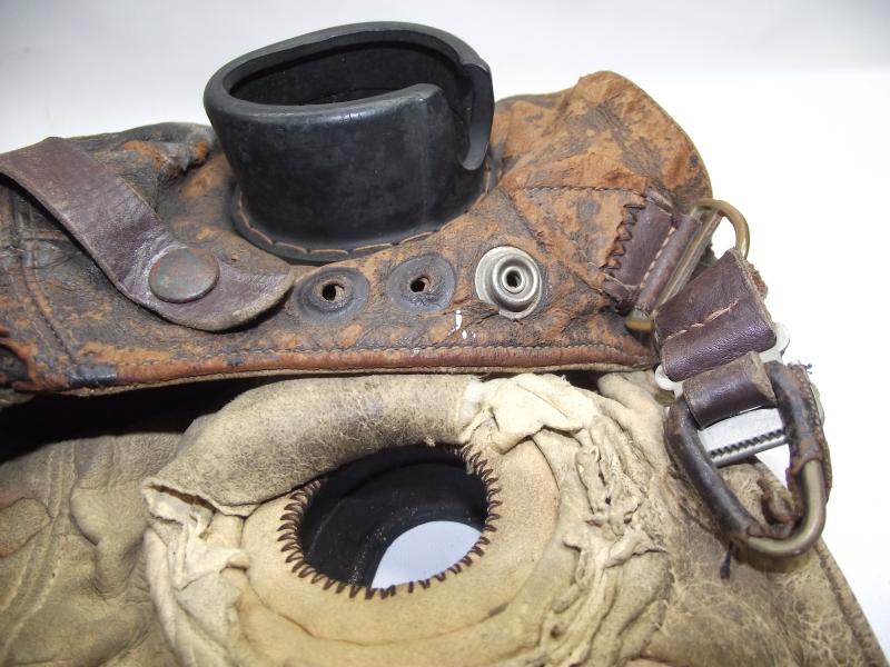 Early ''C-Type'' Flying Helmet with Bennett Buckle.