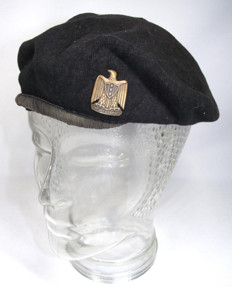 Iraqi Black Military Beret. Granby/OIF/Desert Storm.