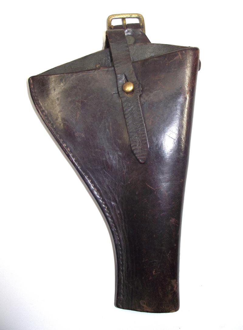 1916 Dated British 1914 Pattern Open Top Pistol Holster.
