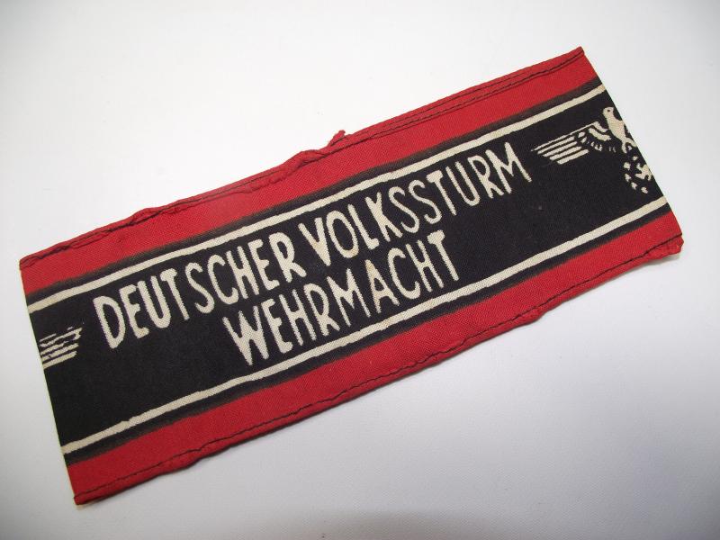 Deutscher Volkssturm Wehrmacht Armand.