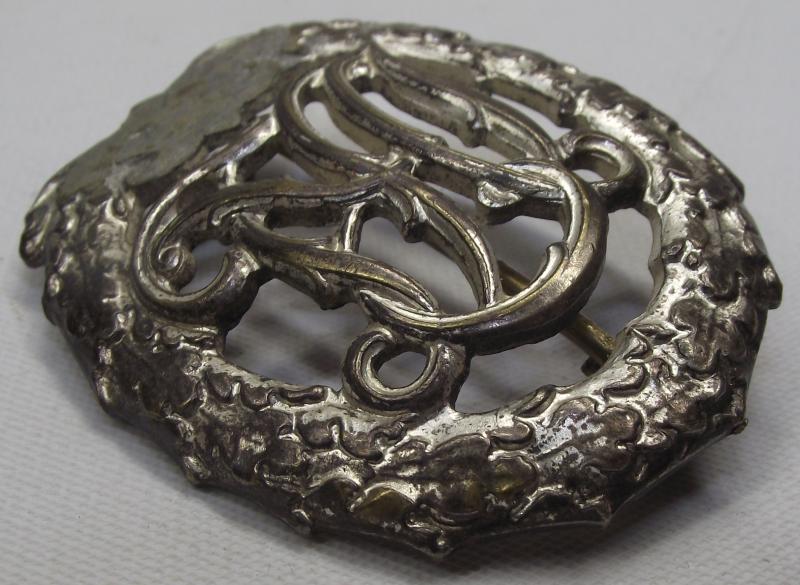 Silver DRL Badge. Jena. Denazified. 57 Pattern?