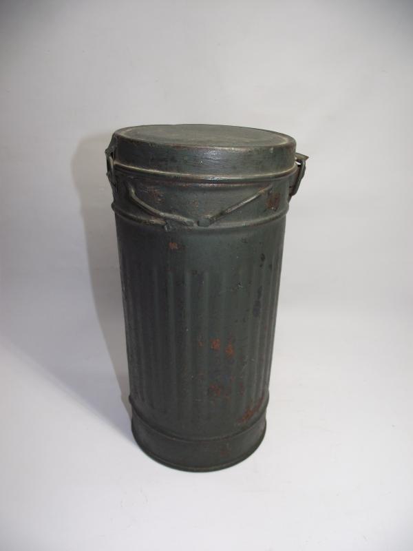 WW2 German Luftschutz Gas Mask Cannister.