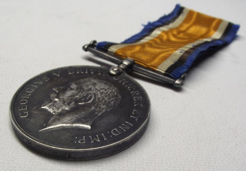 WW1 Casualty Silver War Medal. 2nd Lieutenant H.M.Owen. 9th Batt/ Cheshire Regiment.
