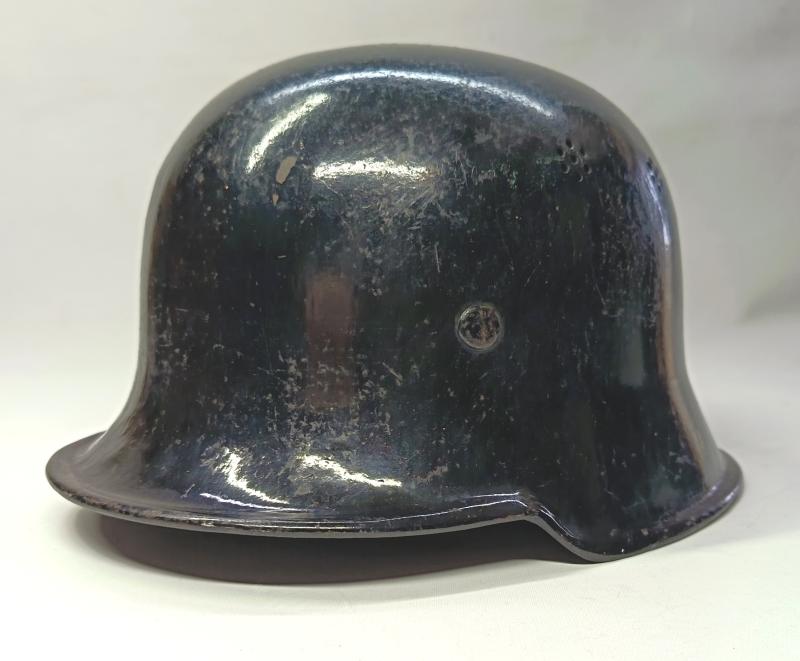 M34 Square Dip Feuerschutzpolizei Helmet.