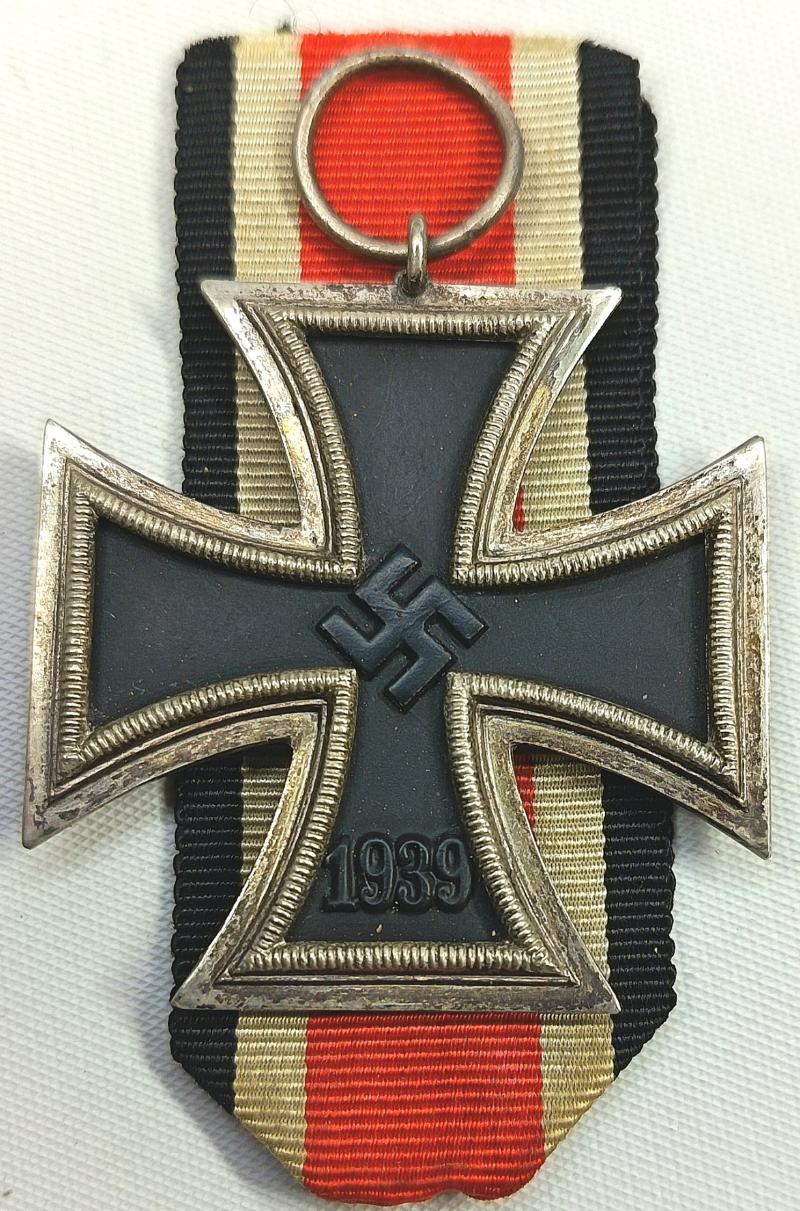 Scarce Round Three Iron Cross 2nd Class. Deschler & Sohn.