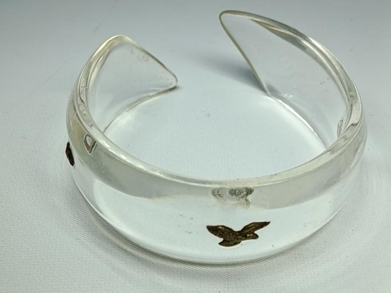 WW2 British RAF Plexiglass Sweetheart Bracelet..