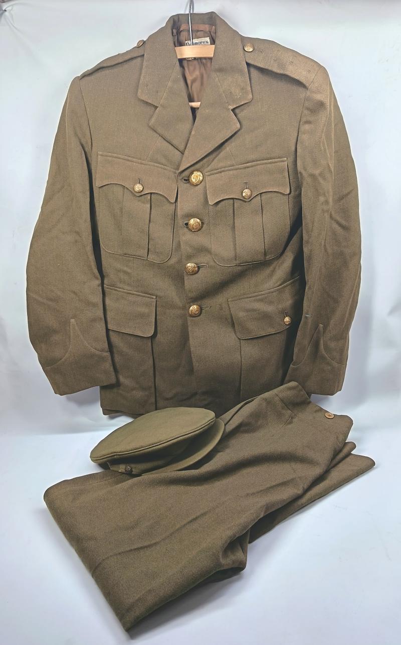 WW2 Named British Officer's RAMC Service Dress Uniform.