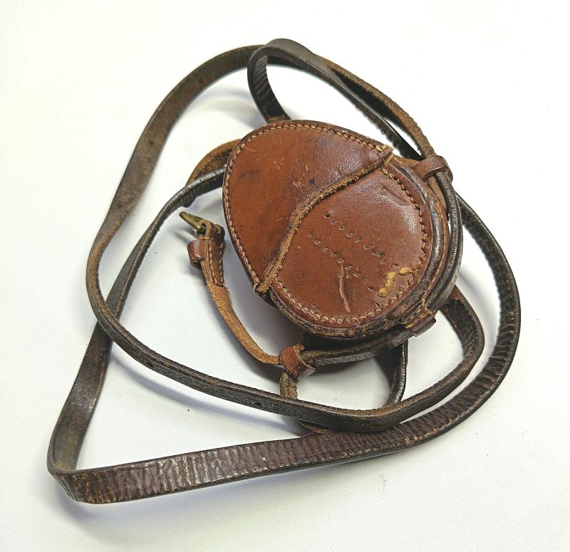 WW1 British 1918 Dated Compass Pouch and Strap.