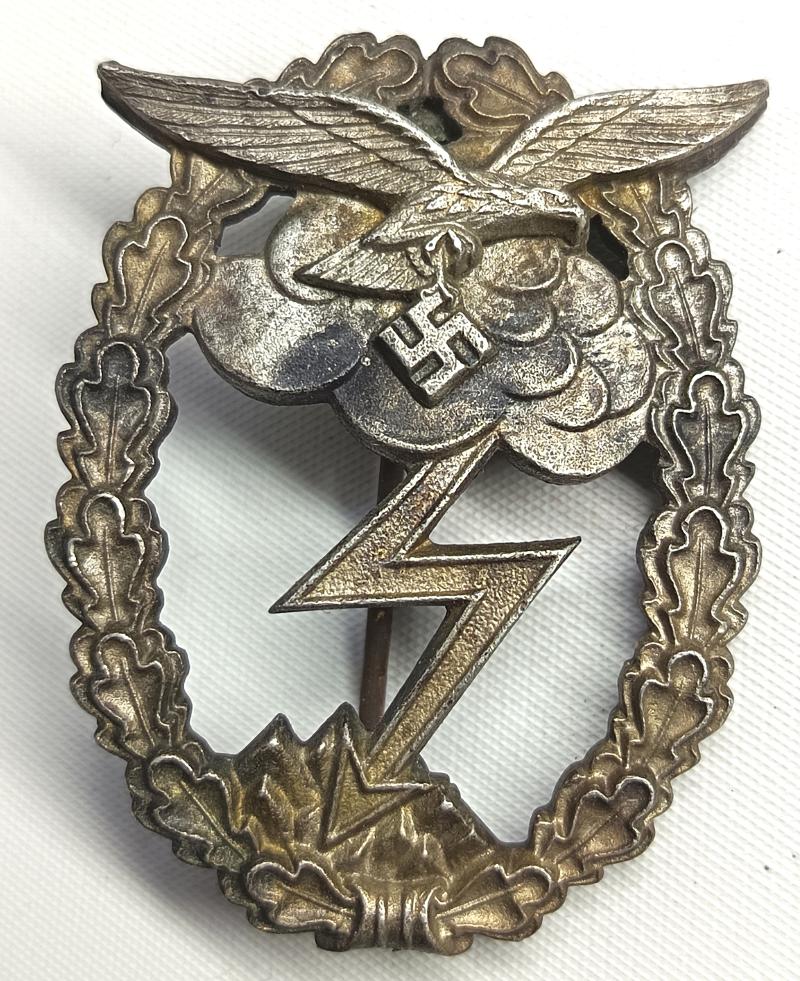 Luftwaffe Ground Assault Badge. Postwar S&L Type.