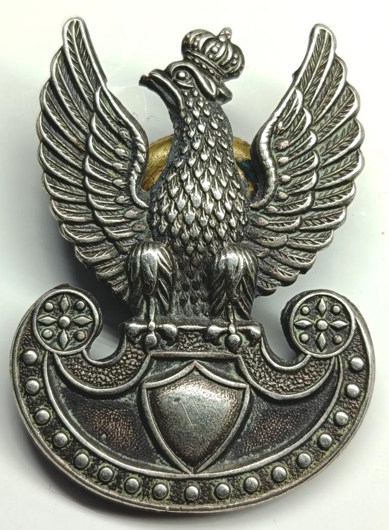 WW2 Free Polish Army Beret / Cap Badge.