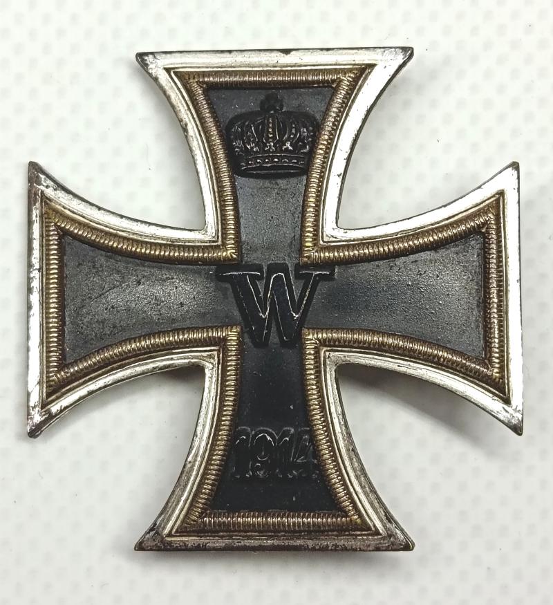 Imperial German Iron Cross First Class. Convex.