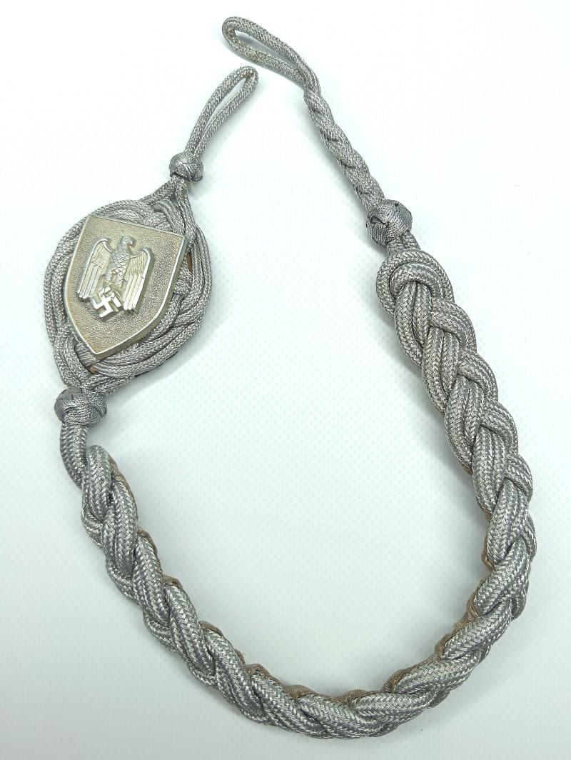 WW2 German Heer Shooting Lanyard.